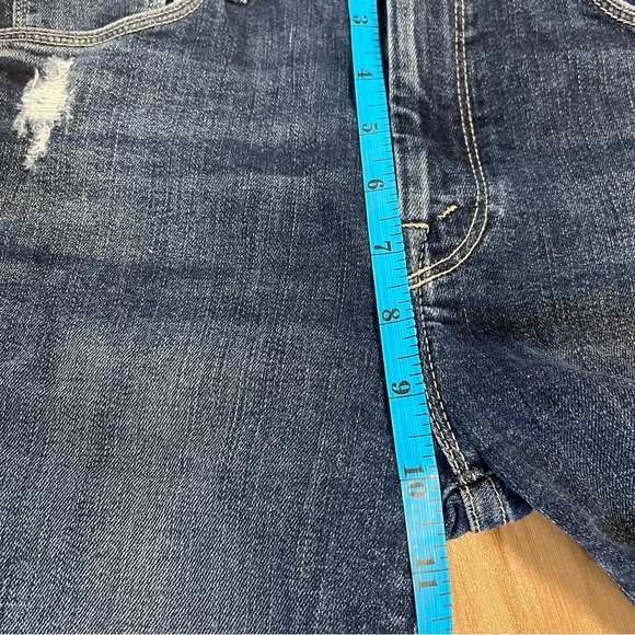 Mother Jeans Women's 25 High Waisted Looker Ankle Fray Skinny Close To The Edge - Picture 5 of 11